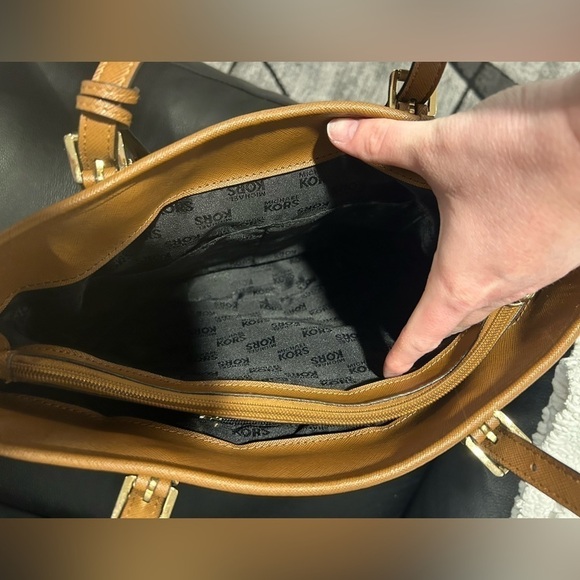 {Michael Kors} black jet set nylon pocket tote - Picture 5 of 7